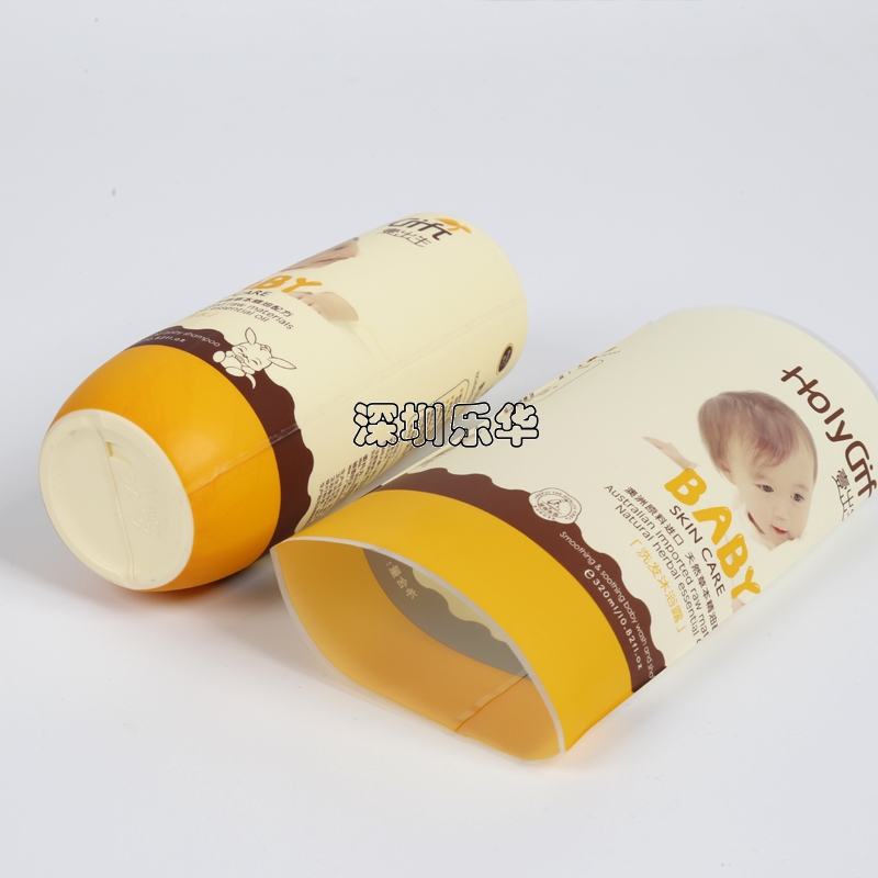 樂華包裝沐浴露瓶PET印刷薄膜標(biāo)簽10色印刷